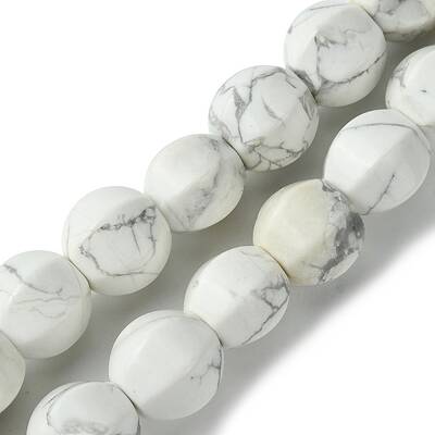 Natural Howlite Beads Strands