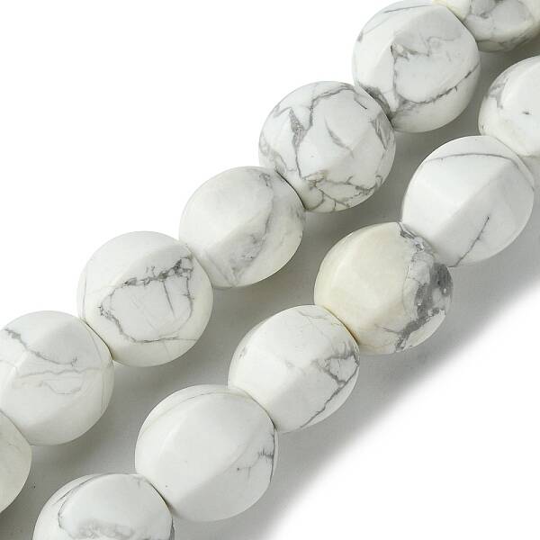 Natural Howlite Beads Strands