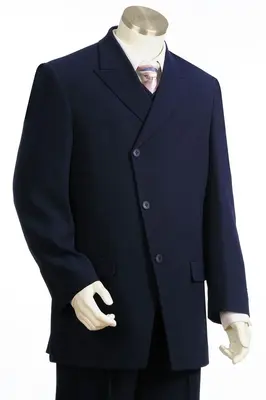 Canto Men's 2 Piece Military Style Suit Button Details & Awards