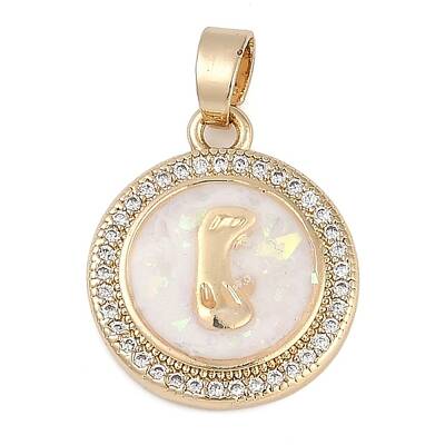 Brass With Cubic Zirconia And Resin