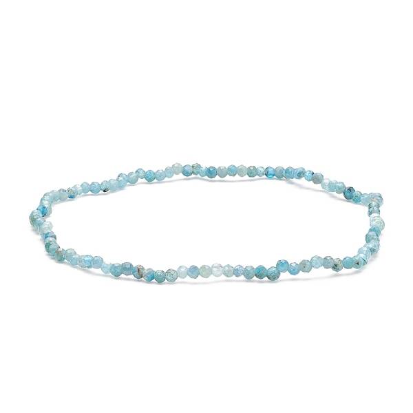 Natural Apatite Beaded Stretch Bracelet