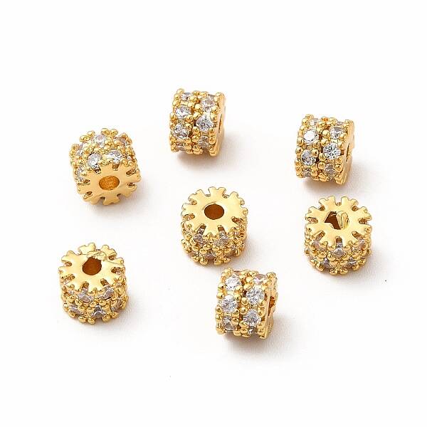 Brass Rhinestone Beads
