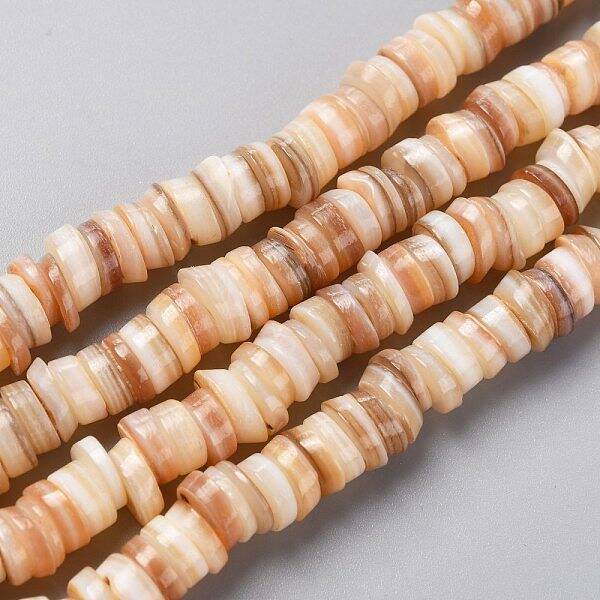 Natural Freshwater Shell Beads Strands