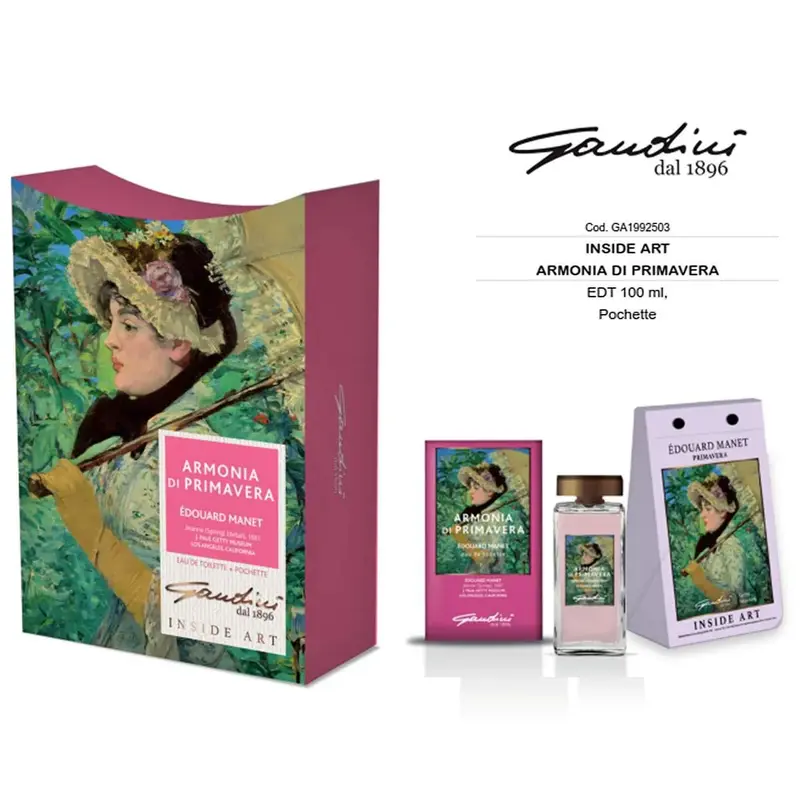 Gandini Inside Art ARMONIA FROM PRIMAVERA EDT 100ml + Clutch