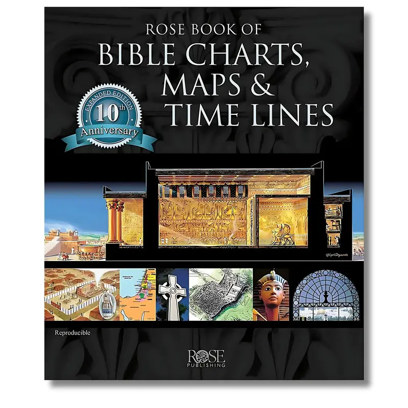 Rose Book of Bible Charts, Maps, and Time Lines creative bible faith perfect bible daily prayer holy bible paperback edition ...