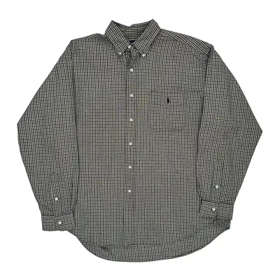 Big Shirt Ralph Lauren Checked Shirt - Large Multicoloured Cotton
