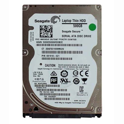 691918-021 HP 500GB 5400RPM SATA 3Gb/s 16MB Cache 2.5-inch Hard Drive