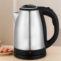 2L Electric Kettle, 1 Count 360° Rotating Base Wireless Use Automatic Power Off Kettle, Fast Boiling Stainless Steel Kettle ...