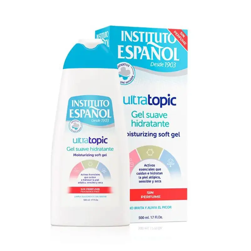 Instituto Español Ultratopic Gentle Moisturizing Gel Without Fragrance 500ml