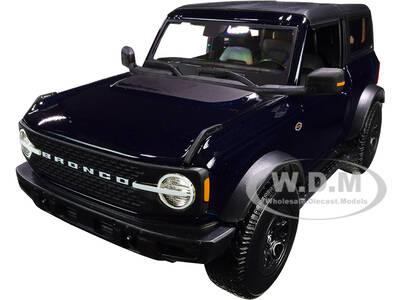 2021 Ford Bronco Wildtrak Dark Blue Metallic with Dark Gray Top \