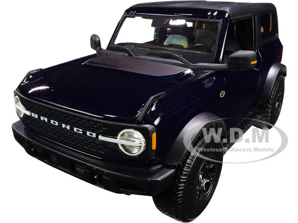 2021 Ford Bronco Wildtrak Dark Blue Metallic with Dark Gray Top \