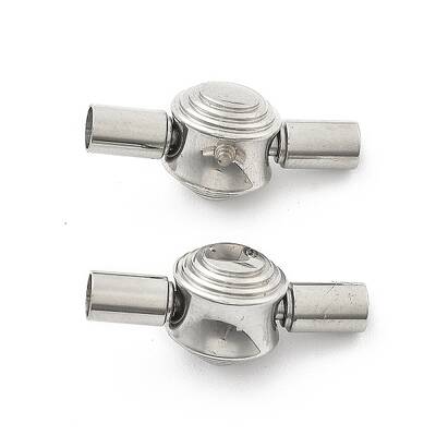 304 Stainless Steel European Clasps