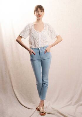 Jeans Skinny Pusher C22231-06e-4b Light-Blue | Color: LIGHT BLUE | Size: 29