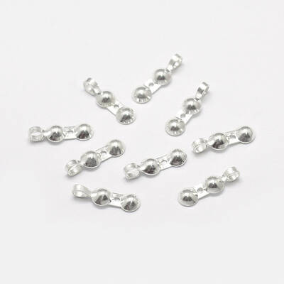 925 Sterling Silver Bead Tips