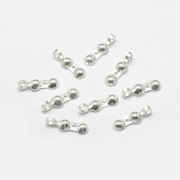 925 Sterling Silver Bead Tips