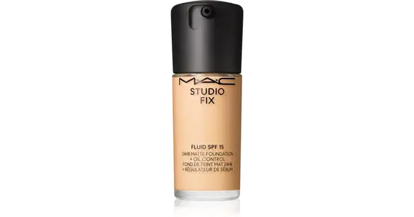MAC Cosmetics Studio Fix Fluid SPF 15 24HR Matte + Oil Control mattifying foundation SPF 15 color NC12 30 ml