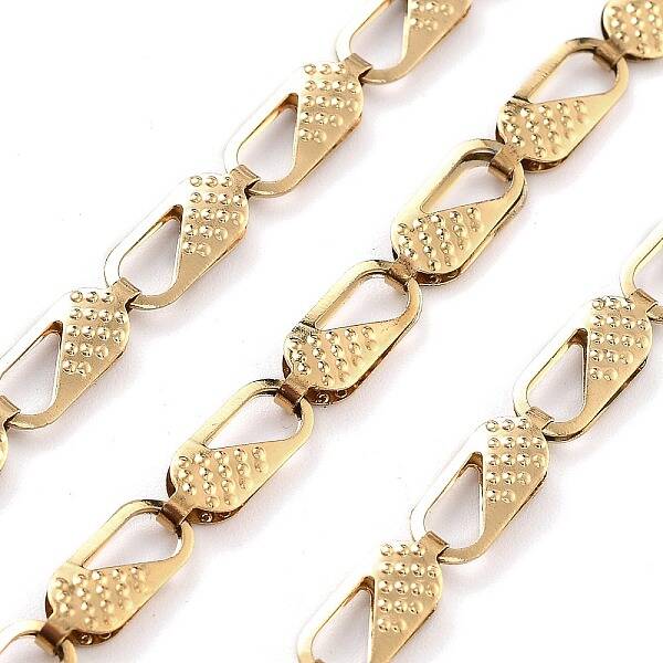 PVD Vacuum Plating 304 Stainless Steel Link Chain