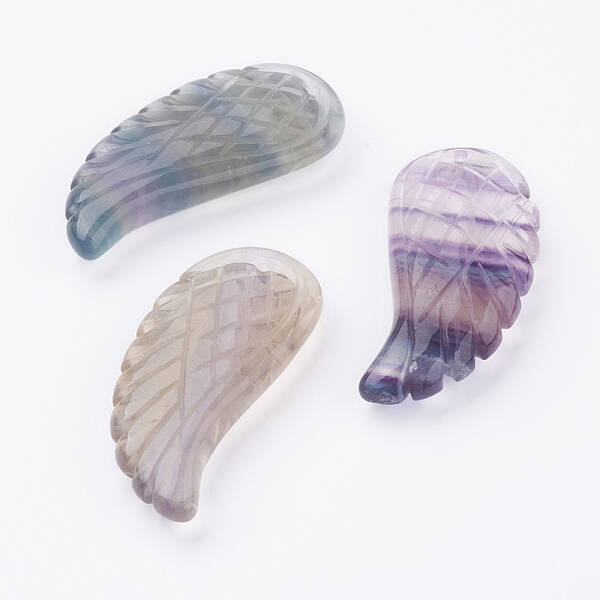 Natural Fluorite Pendants