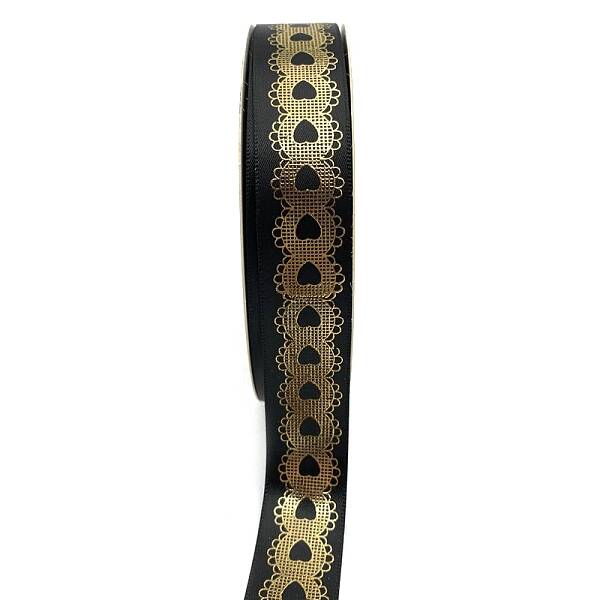 48 Yards Gold Stamping Polyester Ribbon