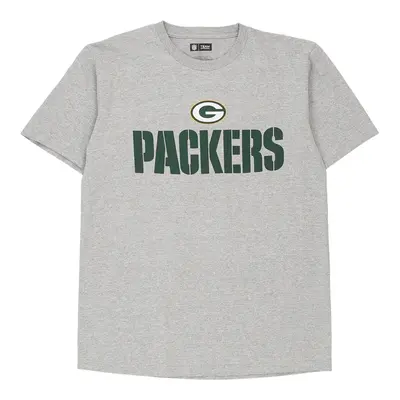 Green Bay Packers Nfl T-Shirt - Medium Grey Cotton