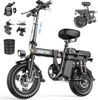 Aairks Electric Bike for , Folding Ebike 14\