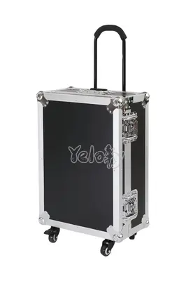Aluminum Alloy Customized Trolley Flight Cases Storage Box