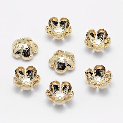 5-Petal Brass Caps