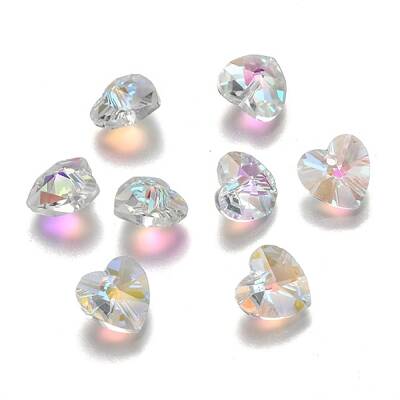 Romantic Valentines Ideas Glass Charms