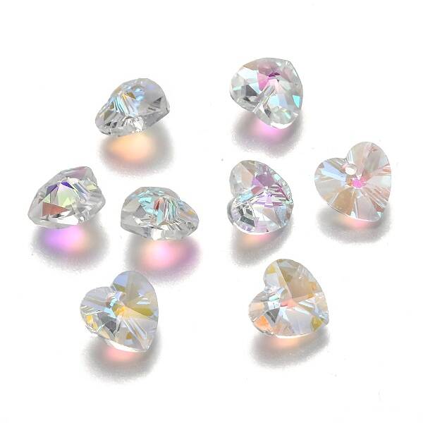 Romantic Valentines Ideas Glass Charms