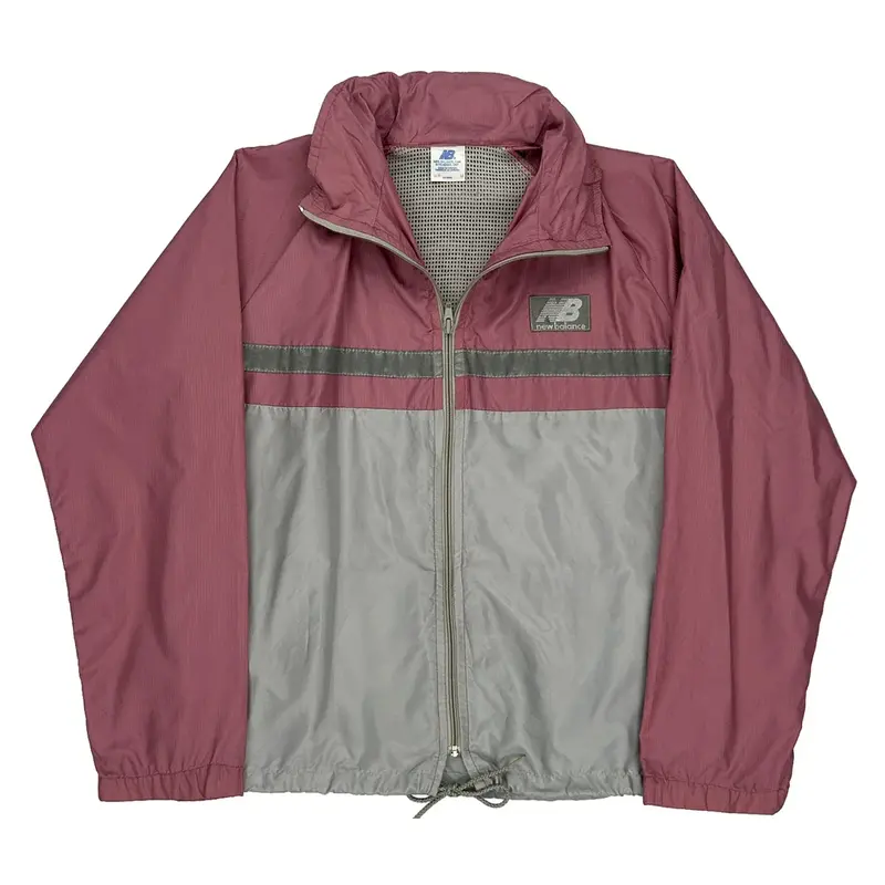 1970S Made In Canada New Balance Jacket - Medium Pink Nylon