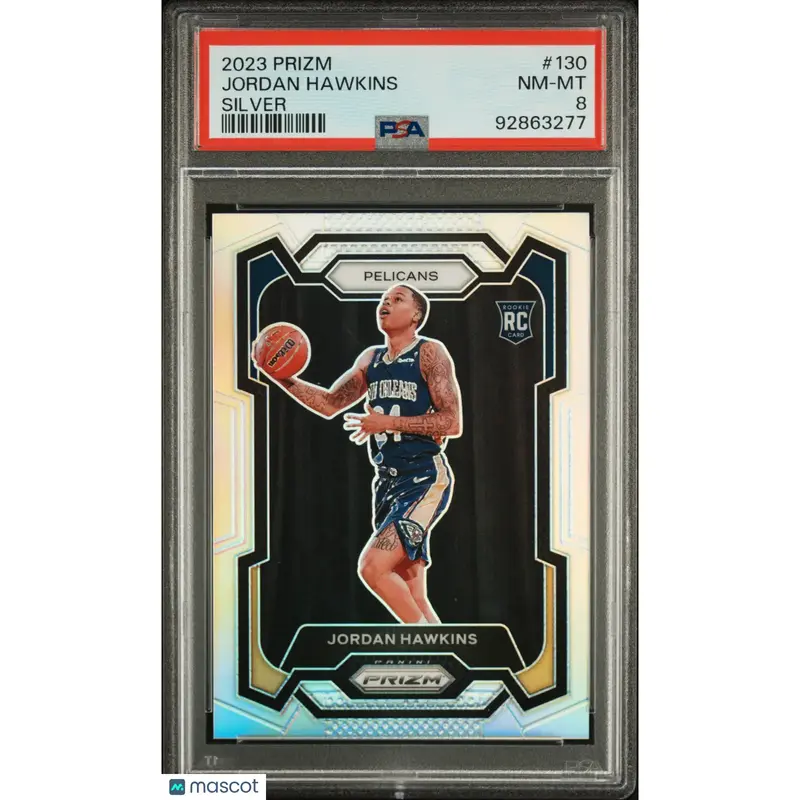 Jordan Hawkins PSA 2023 Panini Prizm #130 8
