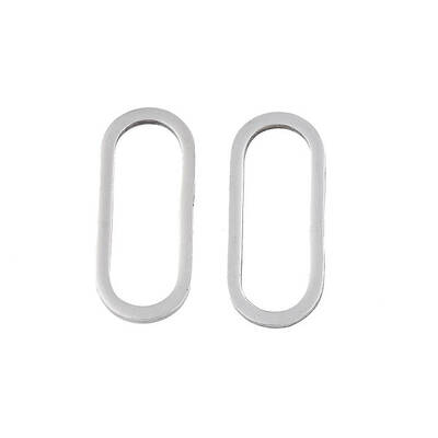 Non-Tarnish 201 Stainless Steel Linking Rings