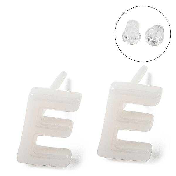 Hypoallergenic Bioceramics Zirconia Ceramic Stud Earrings
