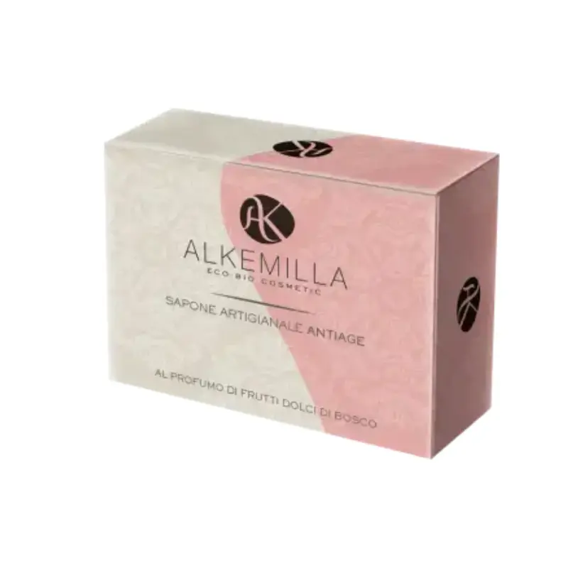 Alkemilla eco bio cosmetic Anti Age Soap with Sweet Berry Scent 100 g