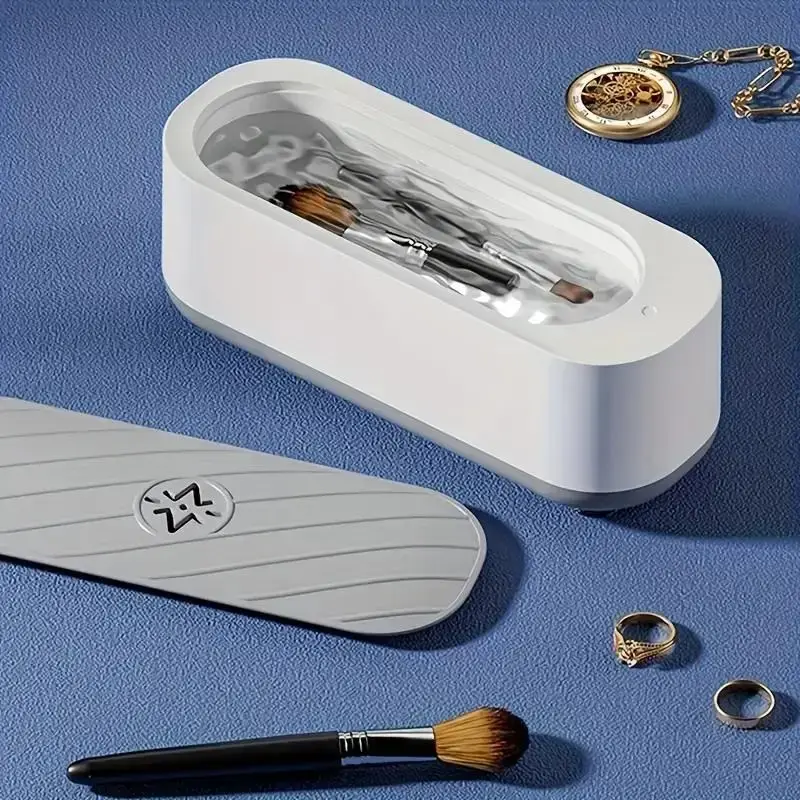 Batteries Required Glasses Cleaning Machine, Jewelry Watch Ultrasonic Cleaner, Multi-functional Portable Cleaning Tool (Witho...