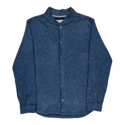 Levis Fleece Jacket - Large Blue Polyester | Size: large