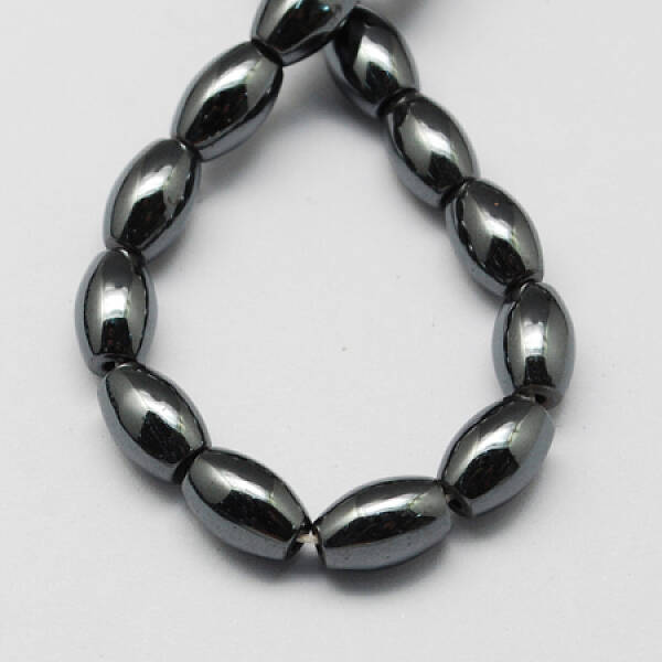 Magnetic Synthetic Hematite Beads Strands