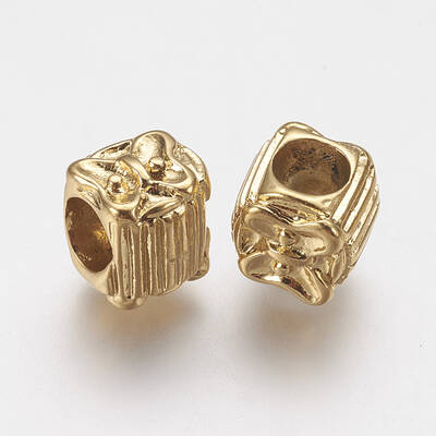 Ion Plating(IP) 304 Stainless Steel European Beads