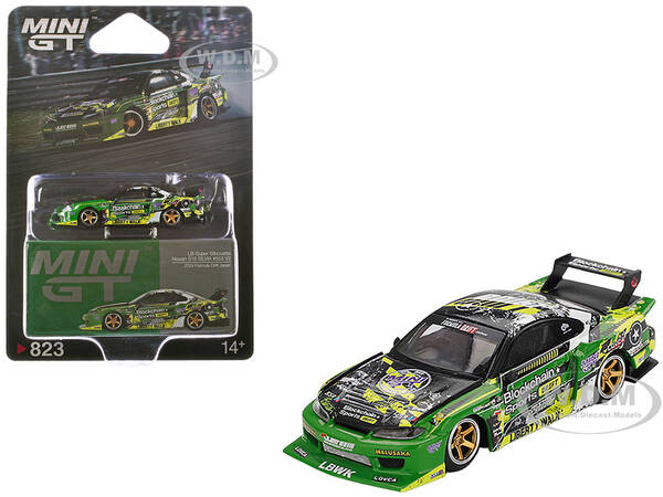 Nissan LB-Super Silhouette S15 SILVIA RHD (Right Hand Drive) #555 V2 Yukio Fausto Formula Drift Japan (2024) Limited Ed...
