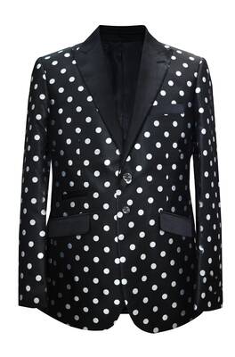 Paisley-400 Black/White - Mens Wholesale Blazers