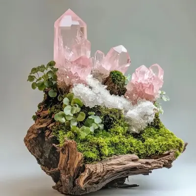 《Q_crystal》change the quantity according to the total price of crystal you choose