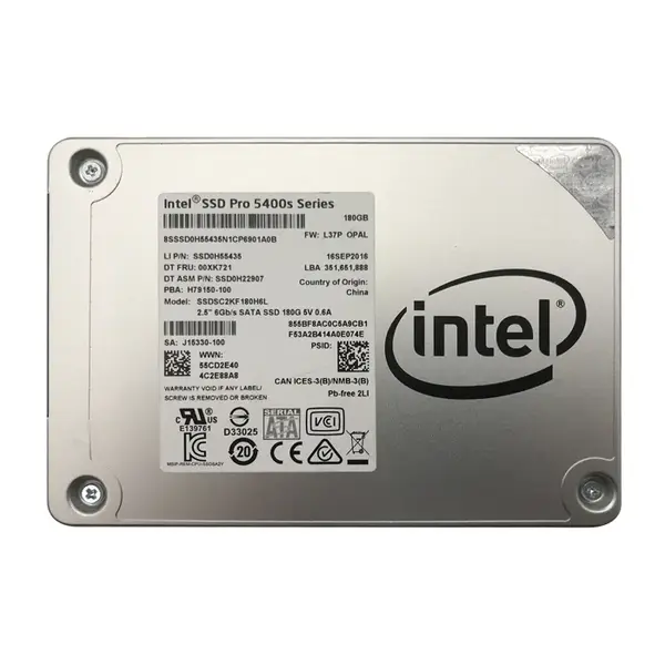 SSD0H22907 Lenovo 180GB SATA 6Gb/s 2.5-inch Internal Solid State Drive