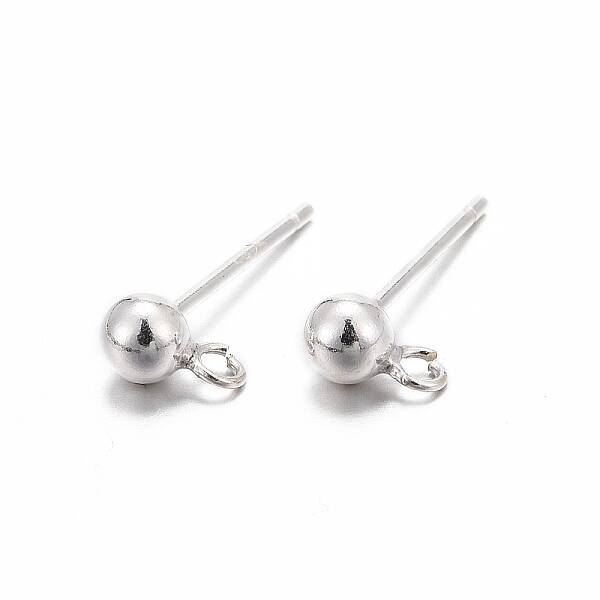 925 Sterling Silver Ear Stud Findings