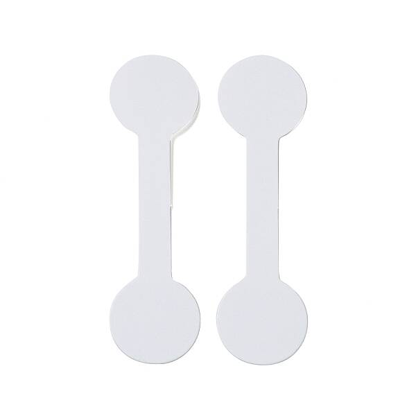 Folding Blank Paper Jewelry Price Tags