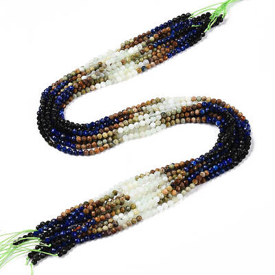 Natural Mixed Gemstone Beads Strands