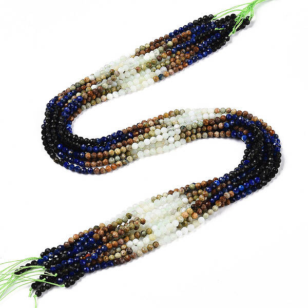 Natural Mixed Gemstone Beads Strands