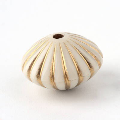 Bicone Plating Acrylic Beads