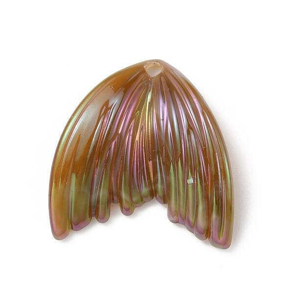 Grandient Color Opaque Resin Pendants