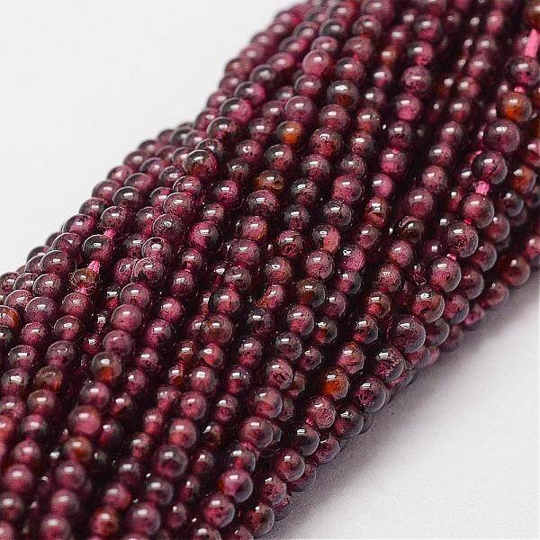 Natural Garnet Beads Strands