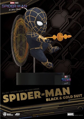 Beast Kingdom - Spider-Man: No Way Home - Egg Attack - Black & Gold Suit